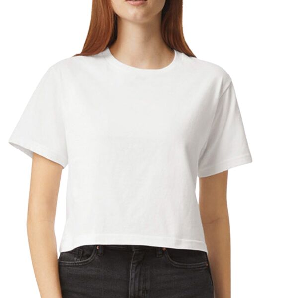 Ladies' Fine Jersey Boxy T-Shirt Thumbnail