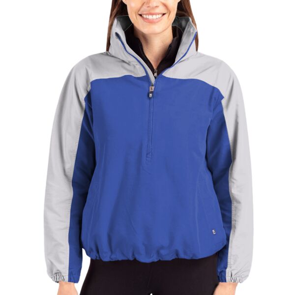 Cutter & Buck Charter Eco Recycled Womens Anorak Jacket Thumbnail