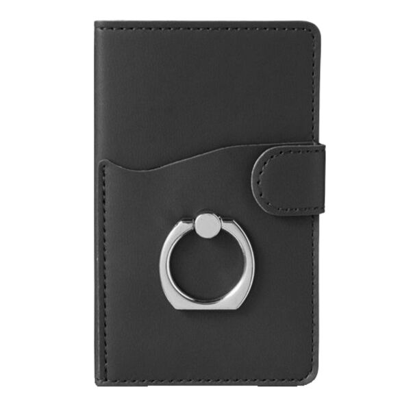 Tuscany™ Dual Card Pocket With Metal Ring Thumbnail