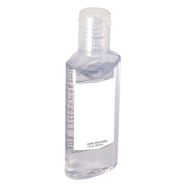 Hand Sanitizer In Oval Bottle 1oz Thumbnail