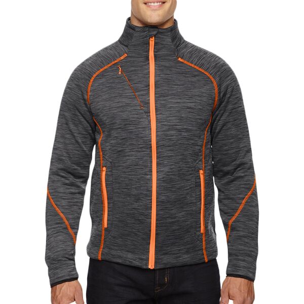 Men's Flux Mélange Bonded Fleece Jacket Thumbnail