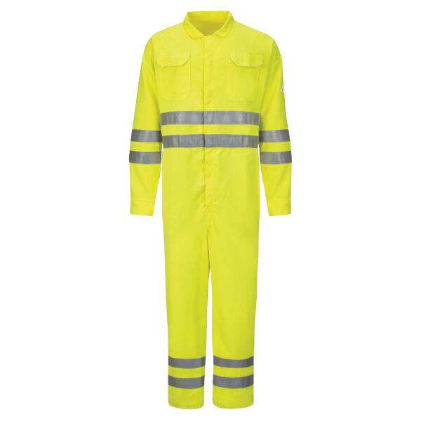 Men's Hi-Vis Deluxe Coverall with Reflective Trim - CoolTouch® 2 - 7 oz. Thumbnail
