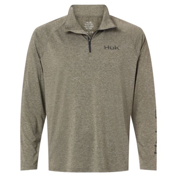 Men's Airweight Heather Quarter-Zip Pullover Thumbnail