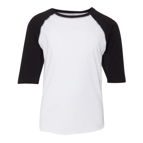 LAT YTH 3/4 SLV BBLL T Thumbnail