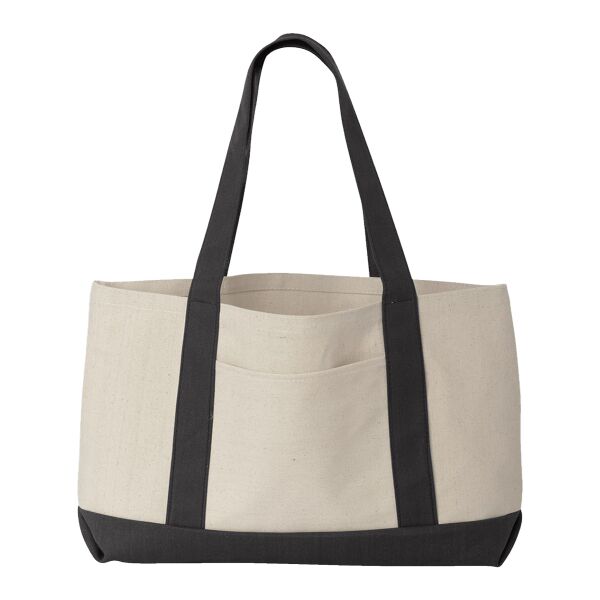 LIBTY CANVAS BOATER TOTE Thumbnail