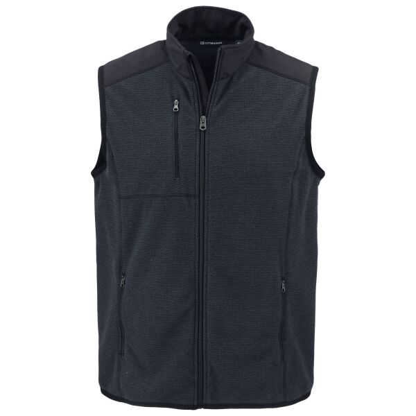 Cutter & Buck Hunts Point Recycled Fleece Mens Hybrid Full Zip Vest Thumbnail
