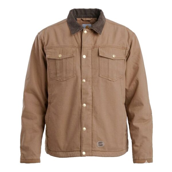 Men's Tall Vintage Washed Sherpa-Lined Work Jacket Thumbnail