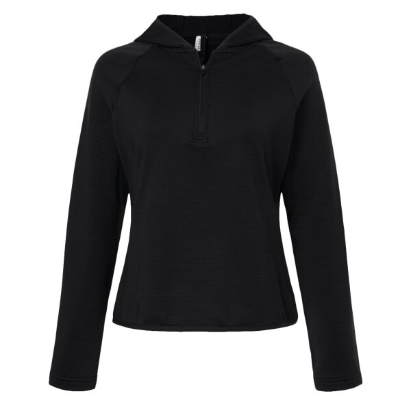 Women's Qualify Quarter-Zip Hooded Pullover Thumbnail