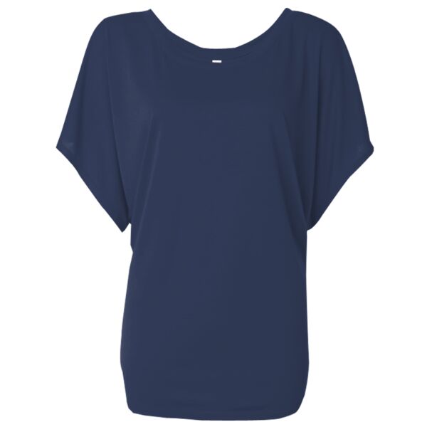 Women’s Flowy Draped Dolman Tee Thumbnail