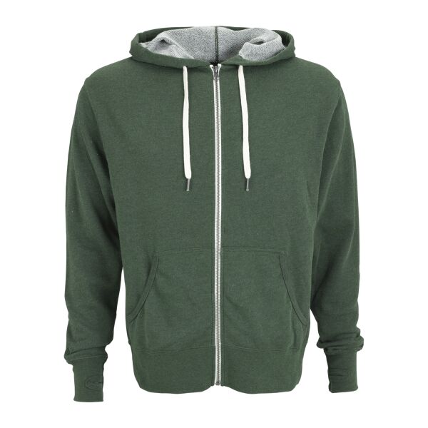 Unisex Heather French Terry Full-Zip Hoodie Thumbnail