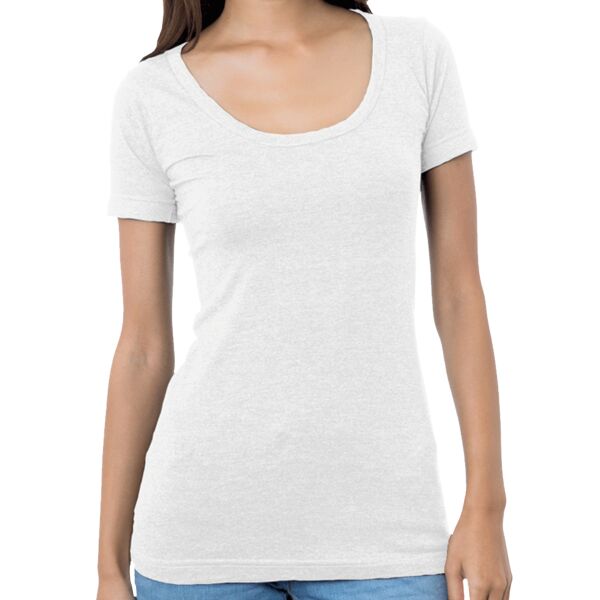 Women's USA-Made Scoop Neck T-Shirt Thumbnail