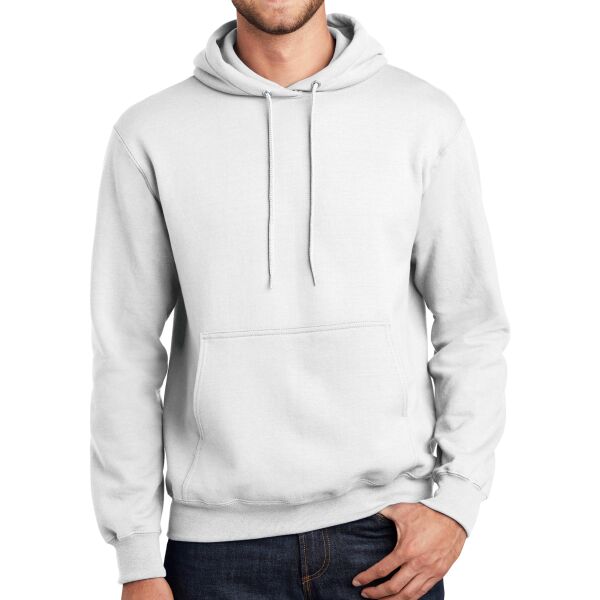 Tall Essential Fleece Pullover Hooded Sweatshirt With Personalization Options Thumbnail