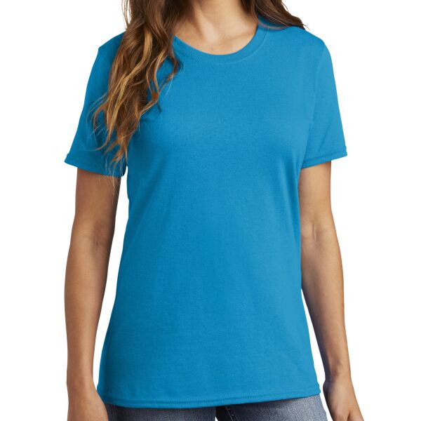 Ladies Core Cotton Tee with Personalization Options Thumbnail