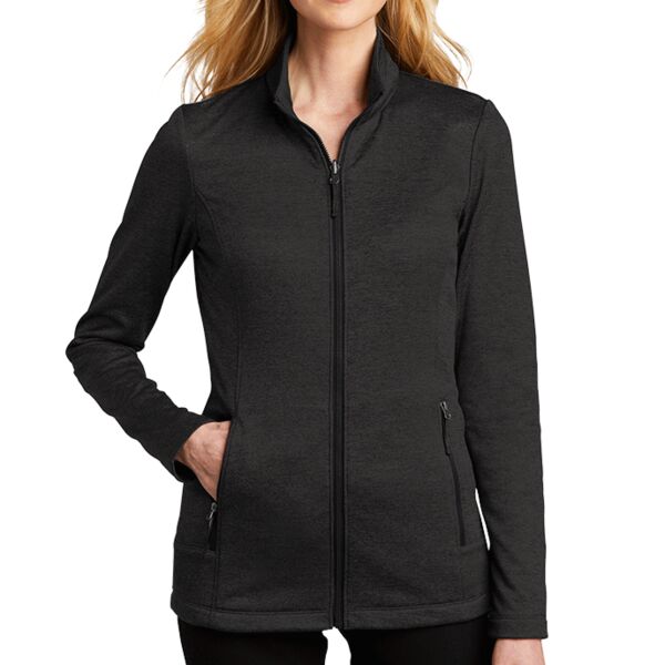 Port Authority Ladies Collective Striated Fleece Jacket Thumbnail