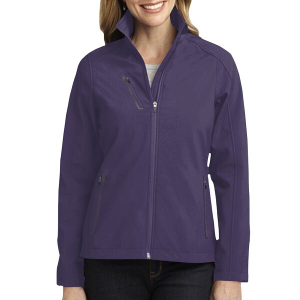 Port Authority Ladies Welded Soft Shell Jacket Thumbnail
