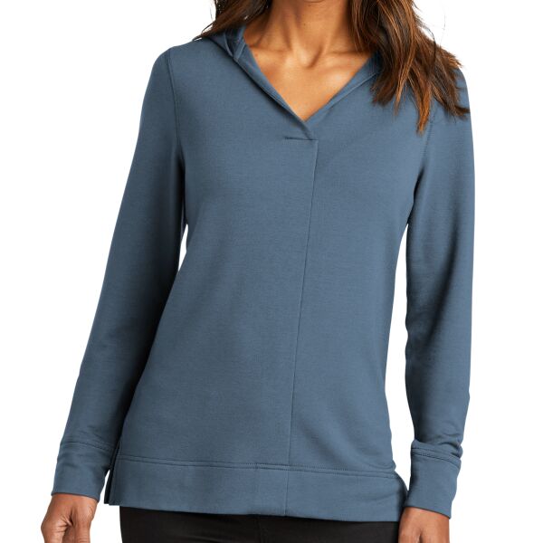 Port Authority Ladies Microterry Pullover Hoodie Thumbnail