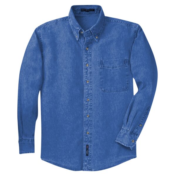 Port Authority Long Sleeve Denim Shirt Thumbnail