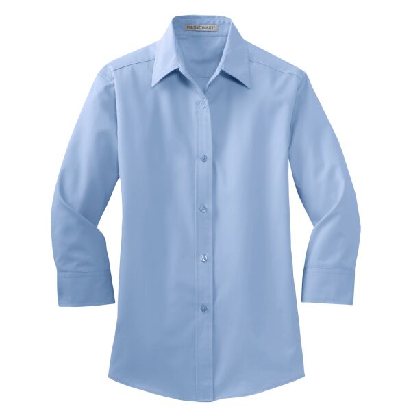 Port Authority Ladies 3/4 Sleeve Easy Care Shirt Thumbnail