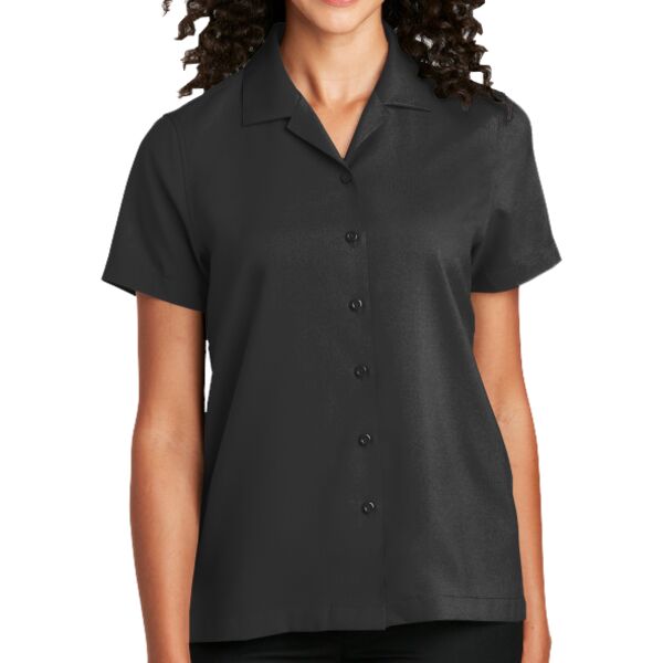 Port Authority Ladies Short Sleeve Performance Staff Shirt Thumbnail