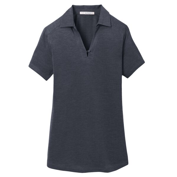 Port Authority Ladies Digi Heather Performance Polo Thumbnail