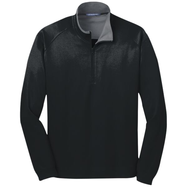 Port Authority Vertical Texture 1/4 Zip Pullover Thumbnail