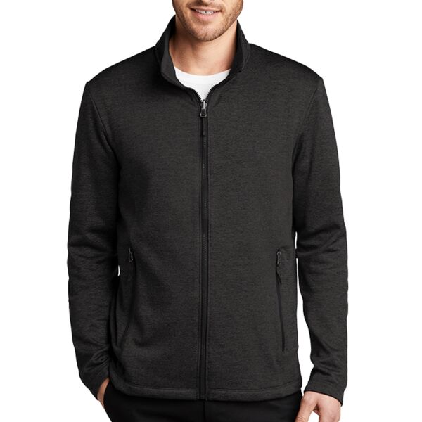 Port Authority Collective Striated Fleece Jacket Thumbnail