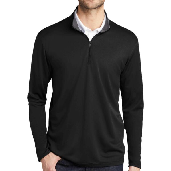 Port Authority Silk Touch  Performance 1/4 Zip Thumbnail