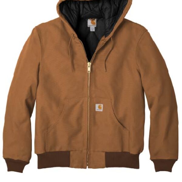 Carhartt Quilted Flannel Lined Duck Active Jacket Thumbnail